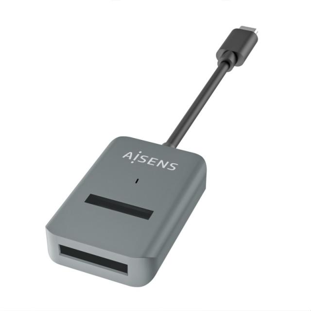 AISENS - USB-C Dock M.2 (NGFF) ASUC-M2D012-GR SATA/NVMe A USB3.1 Gen2, Gris