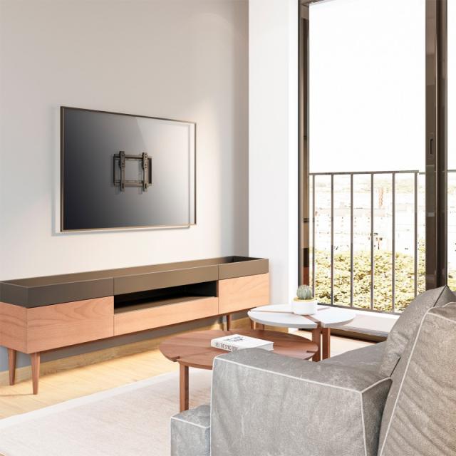 AISENS - Soporte Eco Inclinable Para Monitor/TV 35kg De 23-42, Negro