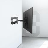 AISENS - Soporte Pro Giratorio, Inclinable Y Nivelable Para Monitor/tv 120kg De 60-120, Negro