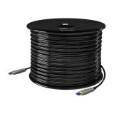 AISENS - Cable HDMI V2.0 AOC Premium Alta Velocidad / Hec 4K@60Hz 4:4:4 18Gbps, A/M-A/M, Negro, 100m