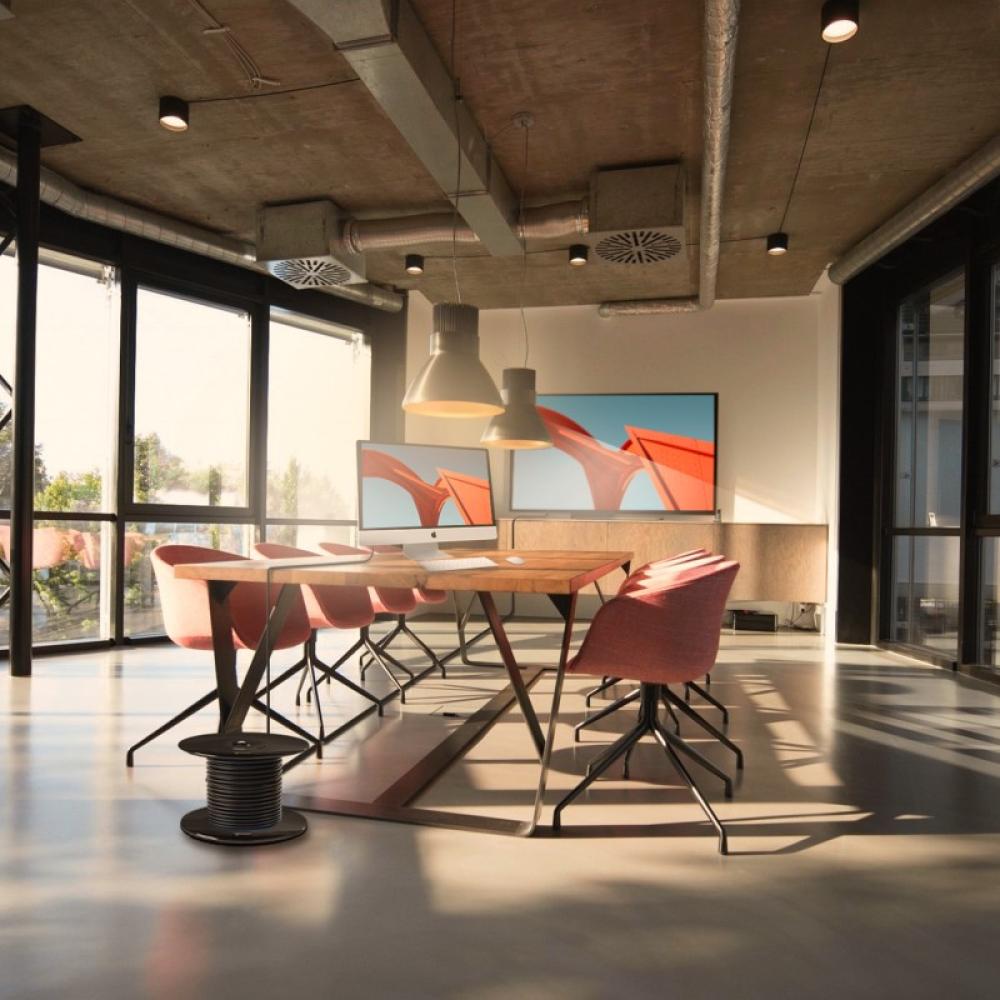 AISENS - Cable HDMI V2.0 AOC Premium Alta Velocidad / Hec 4K@60Hz 4:4:4 18Gbps, A/M-A/M, Negro, 150m