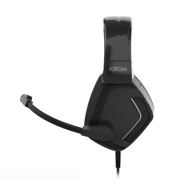 Krom - KOPA PRO Auriculares Alámbrico Diadema Juego Negro