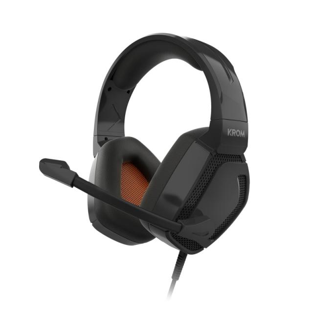 Krom - KOPA PRO Auriculares Alámbrico Diadema Juego Negro