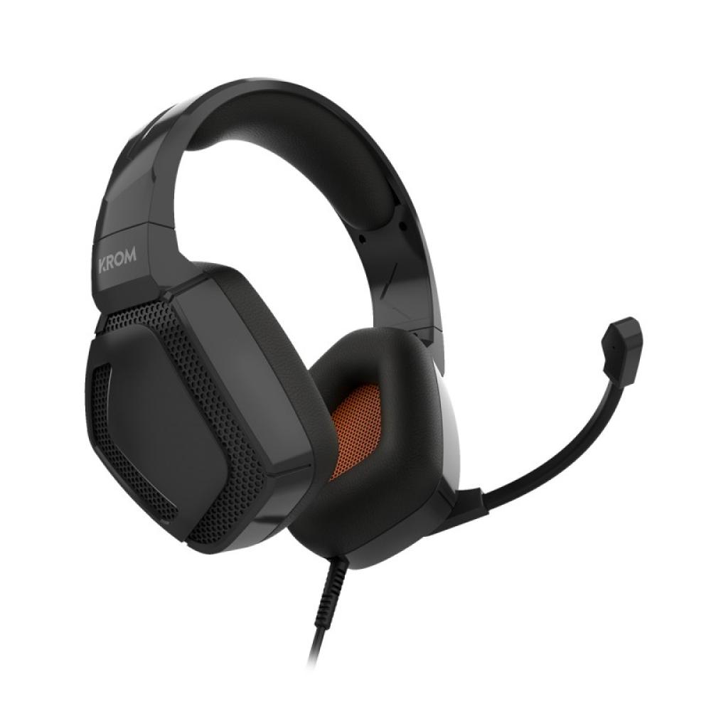 Krom - KOPA PRO Auriculares Alámbrico Diadema Juego Negro