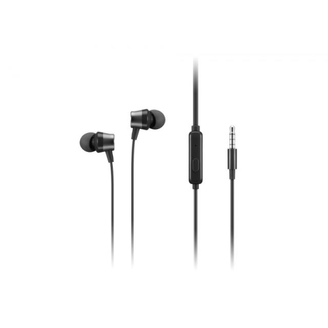 Lenovo - 4XD1J77352 auricular y casco Auriculares Alámbrico Dentro de oído Oficina/Centro de llamadas Negro