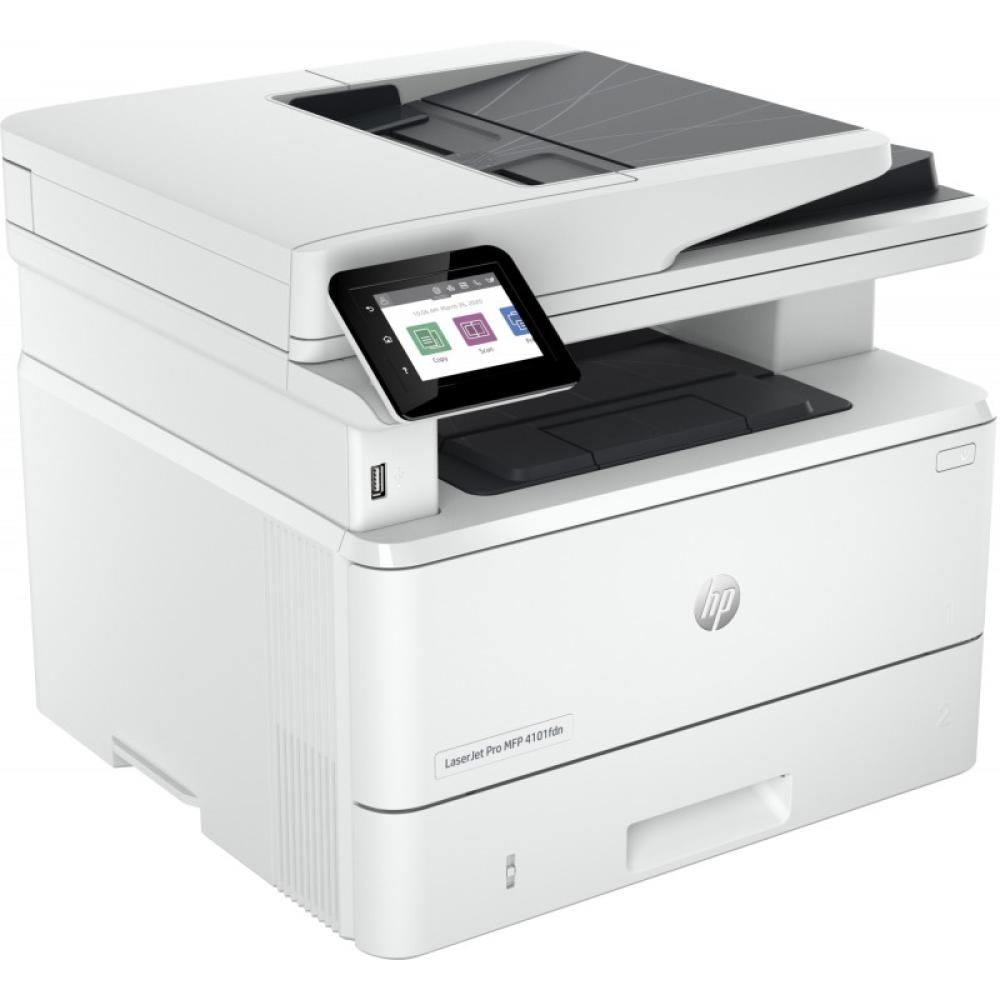 HP - LaserJet Pro 4102fdn Multifunction Blanco y negro Impresora, Solo Ethernet Fotocopiadora, escáner