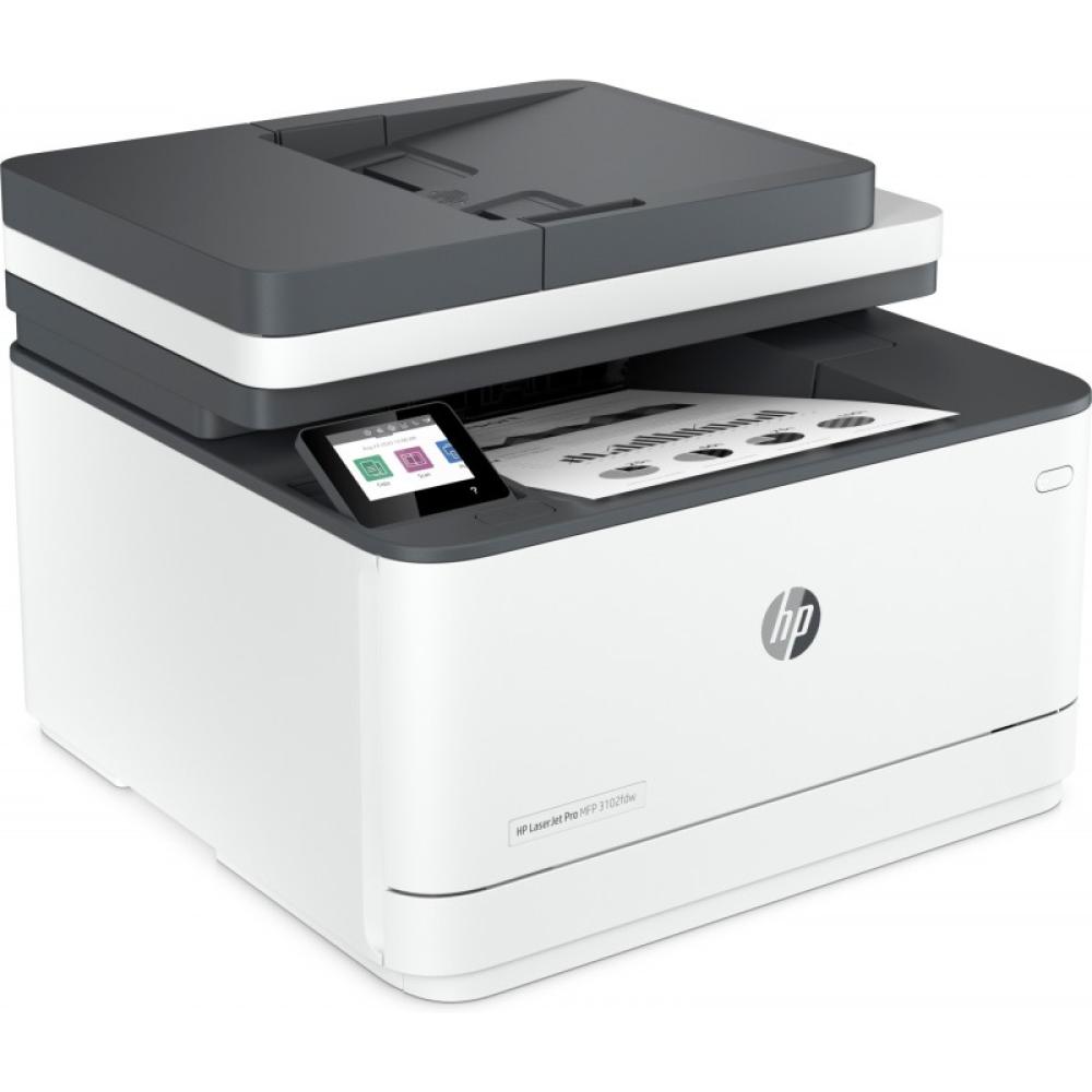 HP - LaserJet Pro 3102fdw Inalámbrico Multifunction Blanco y negro Impresora, Fotocopiadora, escáner Dúplex