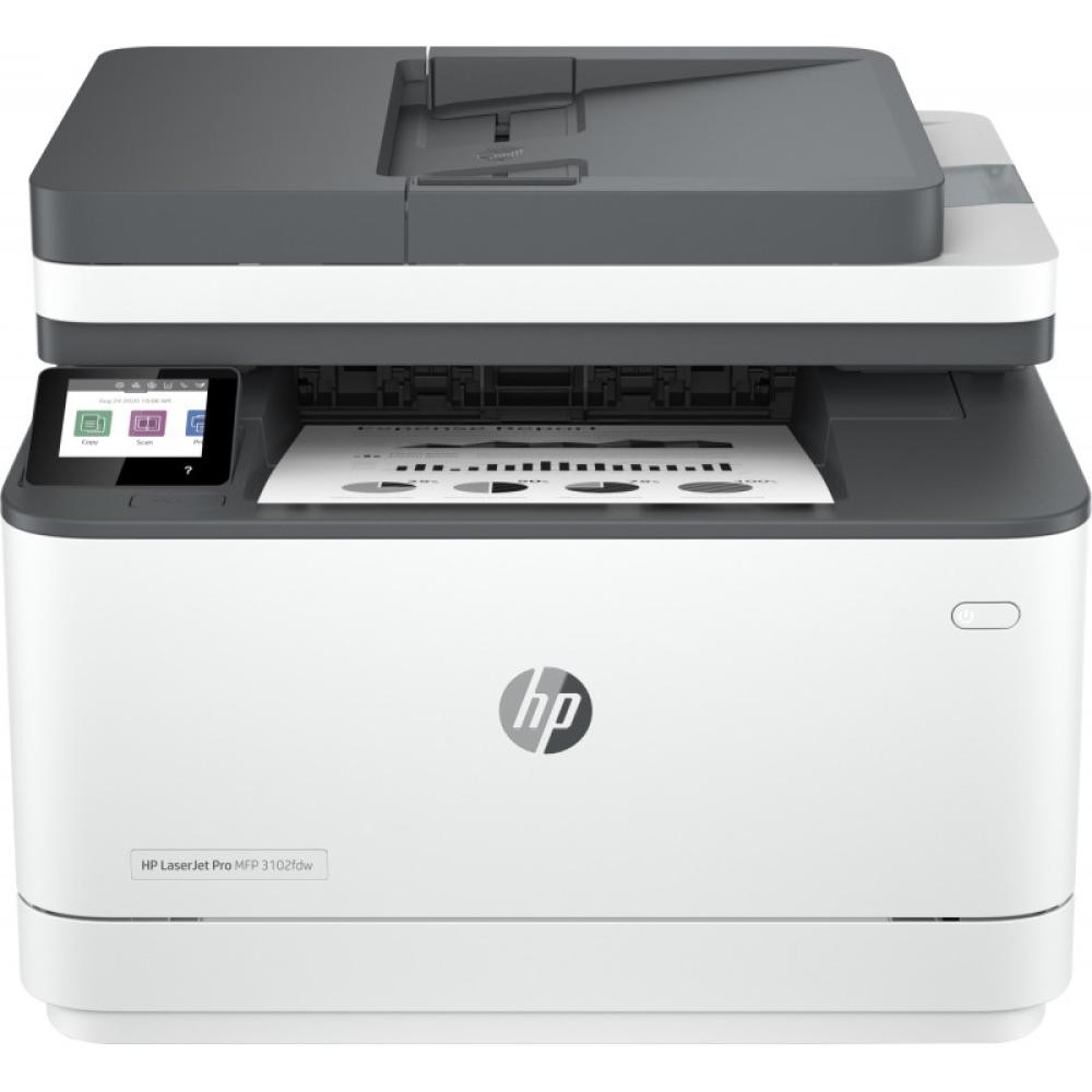 HP - LaserJet Pro 3102fdw Inalámbrico Multifunction Blanco y negro Impresora, Fotocopiadora, escáner Dúplex