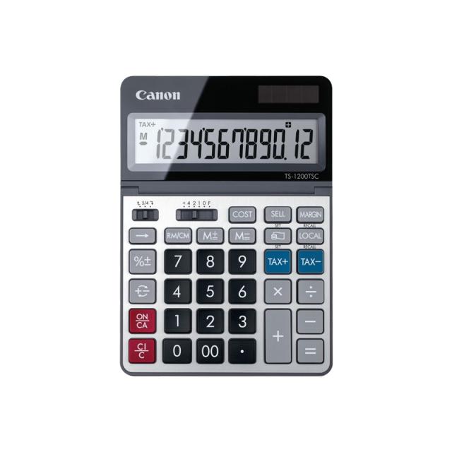 Canon - TS-1200TSC calculadora Escritorio Calculadora básica Metálico