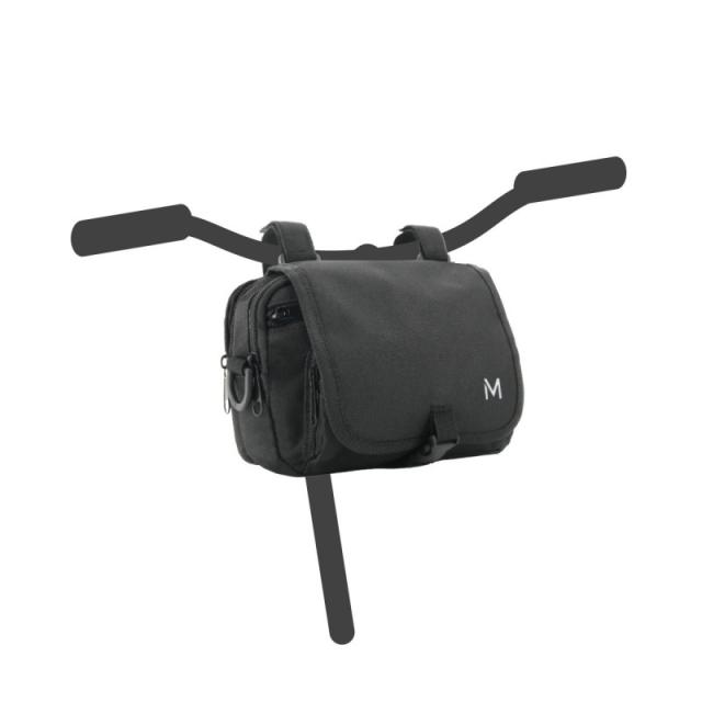 Mobilis - 070003 bolsa para bicicletas y cesta Frente Bolsa de bicicletas Negro
