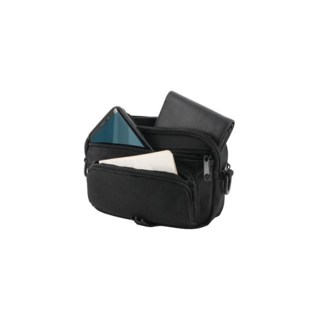 Mobilis - 070003 bolsa para bicicletas y cesta Frente Bolsa de bicicletas Negro