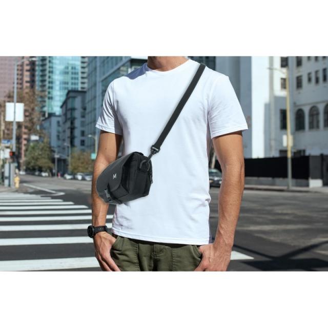 Mobilis - 070003 bolsa para bicicletas y cesta Frente Bolsa de bicicletas Negro