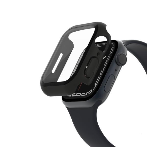 Belkin - ScreenForce Protector de pantalla Negro Policarbonato (PC), Vidrio templado