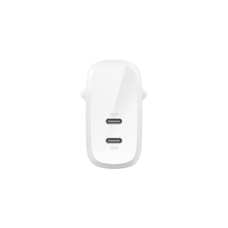 Belkin - BoostCharge Pro Universal Blanco Corriente alterna Carga rápida Interior - WCB010VFWH