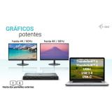 i-tec - USB 3.0 / USB-C / Thunderbolt 3 Dual Display Docking Station Gen2 + Power Delivery 100W