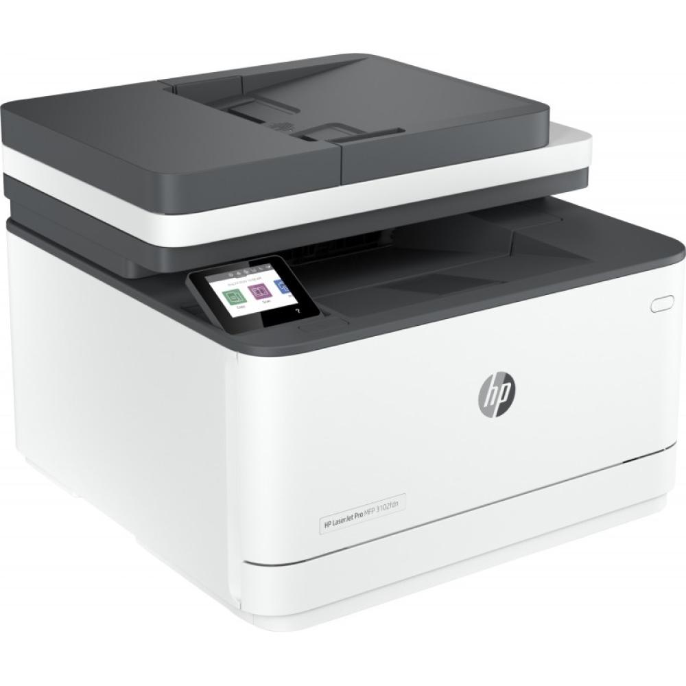 HP - LaserJet Pro 3102fdn Multifunction Blanco y negro Impresora, Solo Ethernet Fotocopiadora, escáner