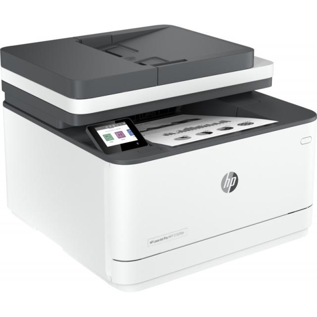 HP - LaserJet Pro 3102fdn Multifunction Blanco y negro Impresora, Solo Ethernet Fotocopiadora, escáner