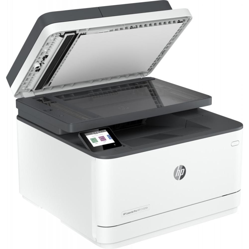 HP - LaserJet Pro 3102fdn Multifunction Blanco y negro Impresora, Solo Ethernet Fotocopiadora, escáner