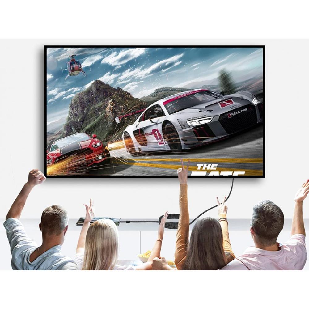 Conceptronic - ABBY10G adaptador de cable de vídeo 2 m USB Tipo C HDMI Gris