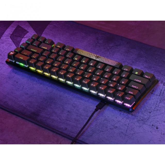 Corsair - CH-91A401A-ES teclado Juego USB QWERTY Español Negro