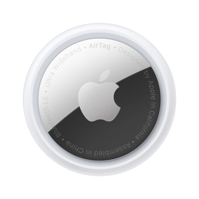 Apple - AirTag Elemento Buscador Plata, Blanco