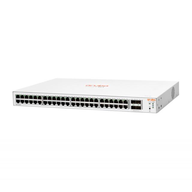 HPE - Aruba Networking Aruba Instant On 1830 48G 4SFP Gestionado L2 Gigabit Ethernet (10/100/1000) 1U