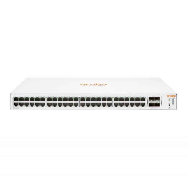 HPE - Aruba Networking Aruba Instant On 1830 48G 4SFP Gestionado L2 Gigabit Ethernet (10/100/1000) 1U