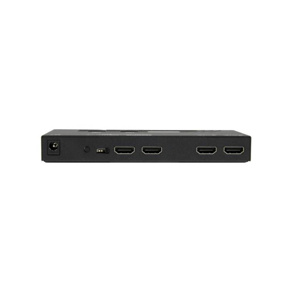 StarTech.com - Switch Matricial HDMI de 2x2 con Conmutado Automático y Prioritario - Conmutador Matrix 1080p