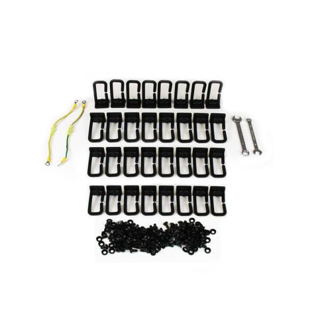 StarTech.com - Rack 42U Móvil de Marco Abierto de 4 Columnas para Servidores - Rack de Cuatro Columnas de 19 Pulgadas para Equip