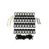 StarTech.com - Rack 42U Móvil de Marco Abierto de 4 Columnas para Servidores - Rack de Cuatro Columnas de 19 Pulgadas para Equip