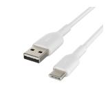 Belkin - BoostCharge cable USB USB 2.0 1 m USB A USB C Blanco