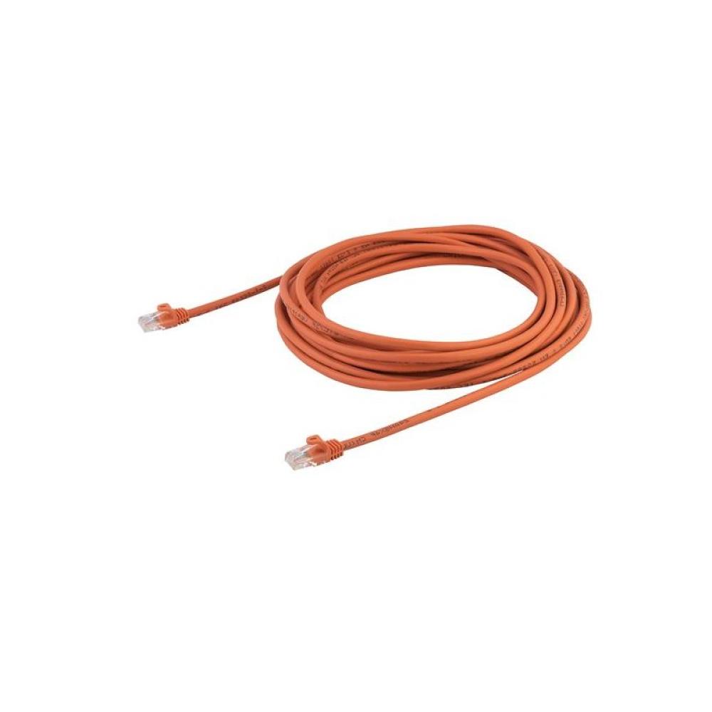 StarTech.com - Cable de Red de 7m Naranja Cat5e Ethernet RJ45 sin Enganches