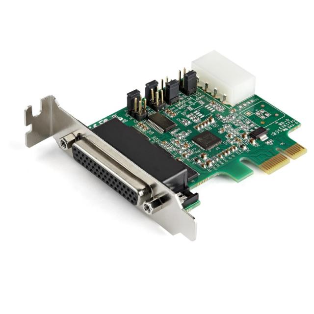 StarTech.com - Tarjeta Adaptadora Serie PCI Express RS232 de 4 Puertos - Tarjeta Controladora Serie PCIe RS232 - PC - PEX4S953LP