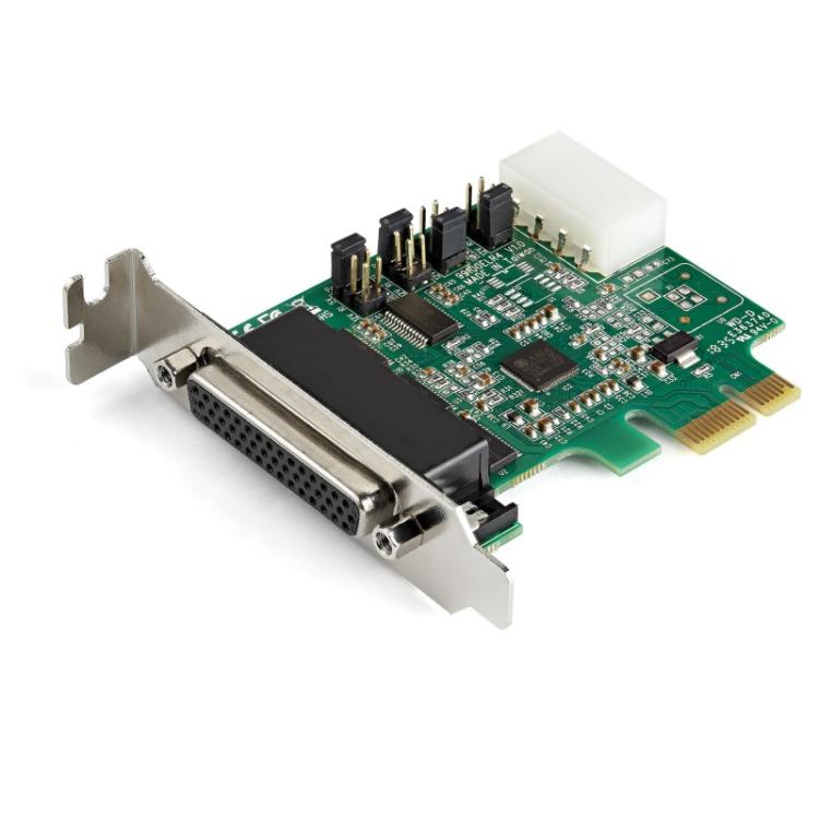 StarTech.com - Tarjeta Adaptadora Serie PCI Express RS232 de 4 Puertos - Tarjeta Controladora Serie PCIe RS232 - PC - PEX4S953LP