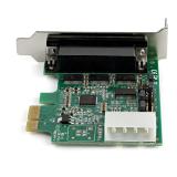 StarTech.com - Tarjeta Adaptadora Serie PCI Express RS232 de 4 Puertos - Tarjeta Controladora Serie PCIe RS232 - PC - PEX4S953LP