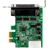 StarTech.com - Tarjeta Adaptadora Serie PCI Express RS232 de 4 Puertos - Tarjeta Controladora Serie PCIe RS232 - PC - PEX4S953LP