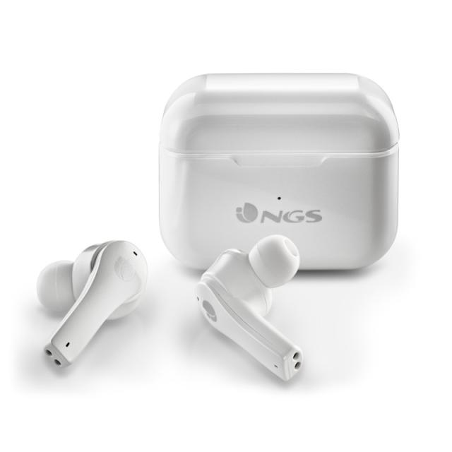 NGS - ARTICA BLOOM Auriculares Inalámbrico Dentro de oído Llamadas/Música USB Tipo C Bluetooth Blanco