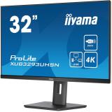 iiyama - ProLite XUB3293UHSN-B5 pantalla para PC 80 cm (31.5") 3840 x 2160 Pixeles 4K Ultra HD LCD Negro