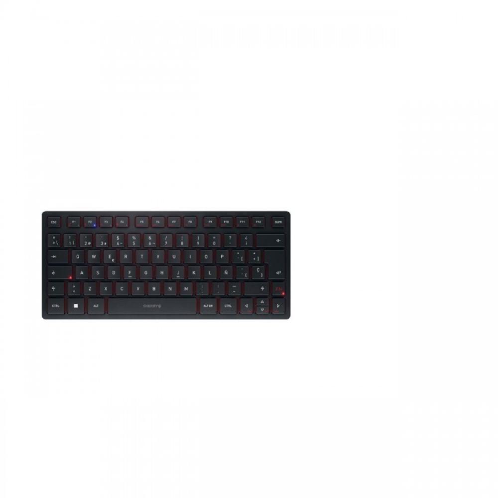 CHERRY - KW 9200 MINI teclado Universal USB + RF Wireless + Bluetooth QWERTY Español Negro