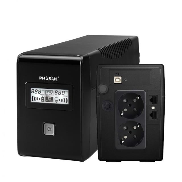 Phasak - SAI Esential Interactivo 850 VA - PH 9485