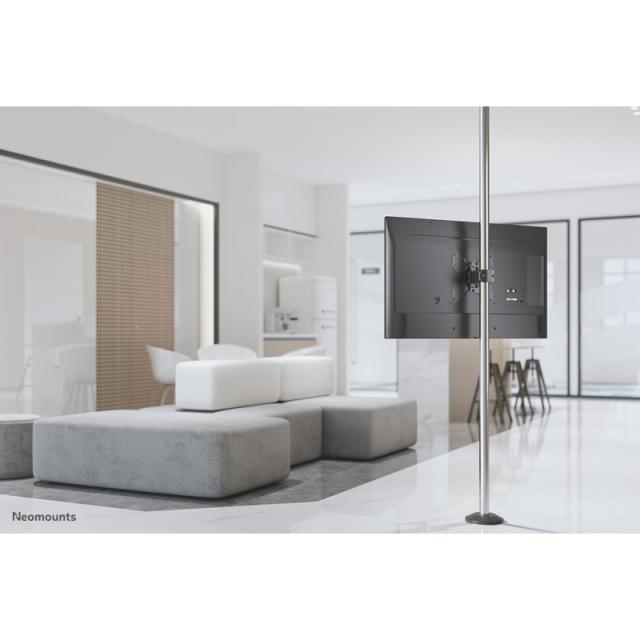 Neomounts - FL40-450BL12 Soporte de tubo para TV 23-42" - diá. 28-50 mm - movimiento completo