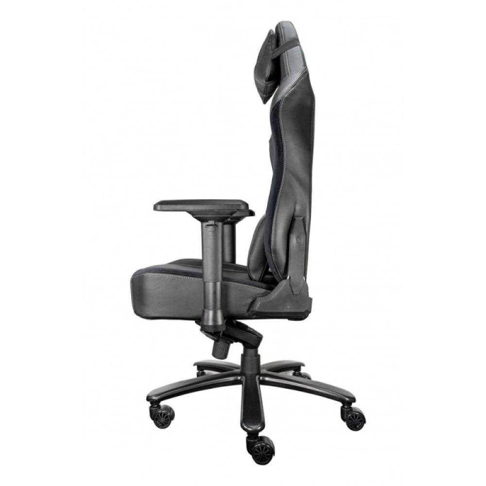 TALIUS - Mamut Silla para videojuegos universal Asiento acolchado Negro, Gris