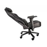 TALIUS - Mamut Silla para videojuegos universal Asiento acolchado Negro, Gris