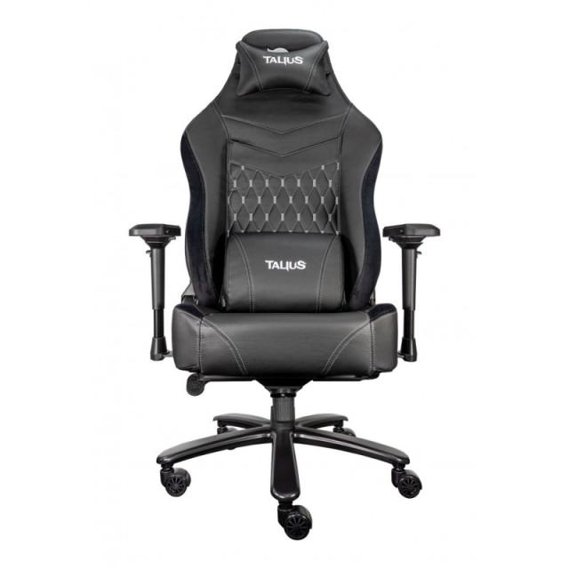 TALIUS - Mamut Silla para videojuegos universal Asiento acolchado Negro, Gris