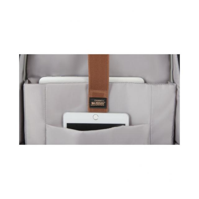 Urban Factory - ECB15UF maletines para portátil 39,6 cm (15.6") Mochila Negro