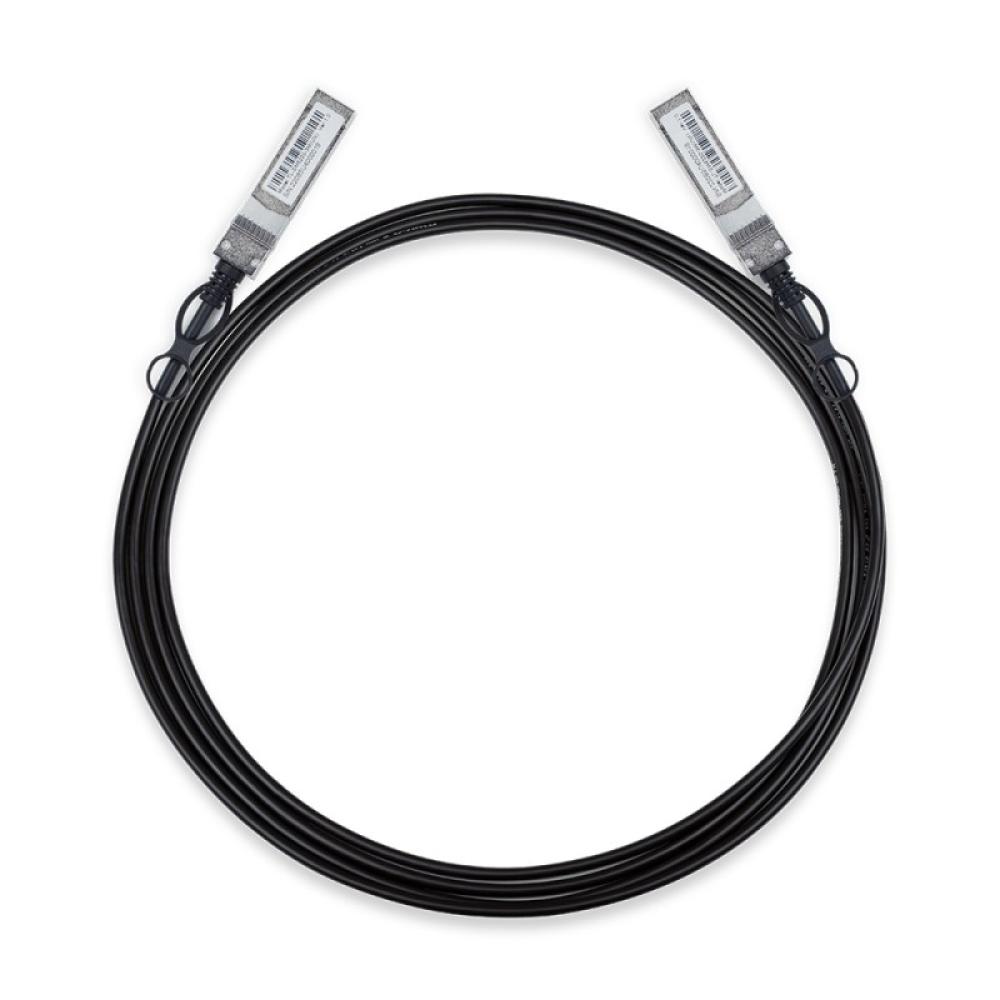 TP-Link - TL-SM5220-3M Cable de fibra óptica e InfiniBand SFP+ DAC Negro