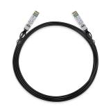 TP-Link - TL-SM5220-3M Cable de fibra óptica e InfiniBand SFP+ DAC Negro