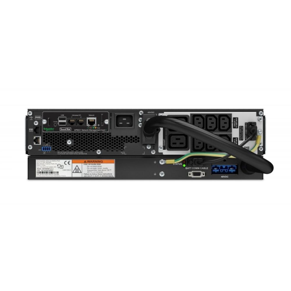 APC - SMART-UPS SRT LI-ION 2200VA RM sistema de alimentación ininterrumpida (UPS) Doble conversión (en línea) 2,2 kVA 1980 W 8 s