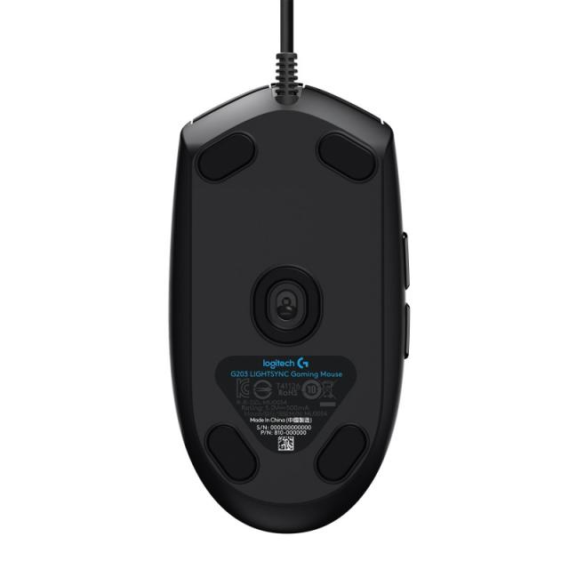 Logitech G - 910-005796 ratón Juego USB tipo A 8000 DPI