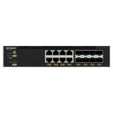 NETGEAR - M4350-8X8F Gestionado L3 10G Ethernet (100/1000/10000) 1U Negro